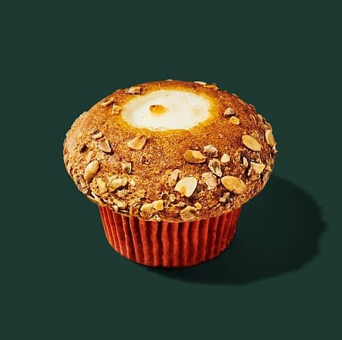 Starbucks Pumpkin Cream Cheese Muffin